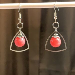 21221 Quartzite (Pink) Earrings